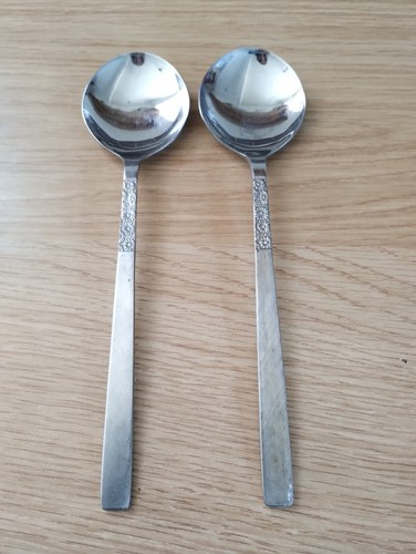 Vintage viners soup spoons - soup, x