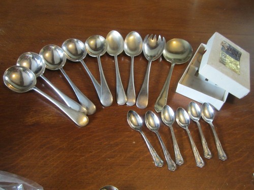 Vintage mixed cutlery - cutlery, silver
