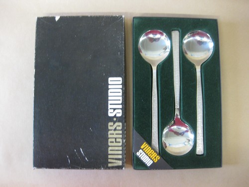 Viners studio soup spoons - studio, x