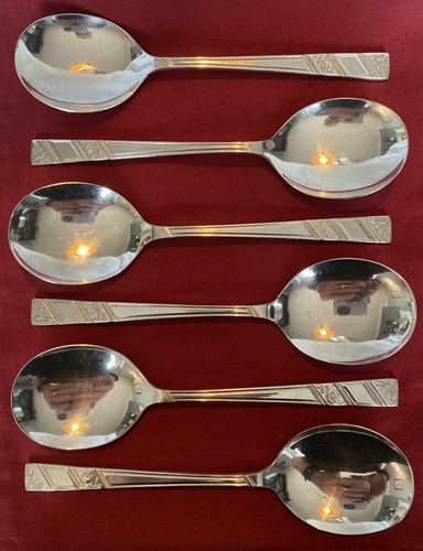 Set vintage silver plated - of, 6