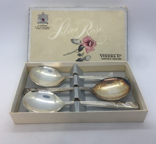 Vintage viners silver - 6, rose